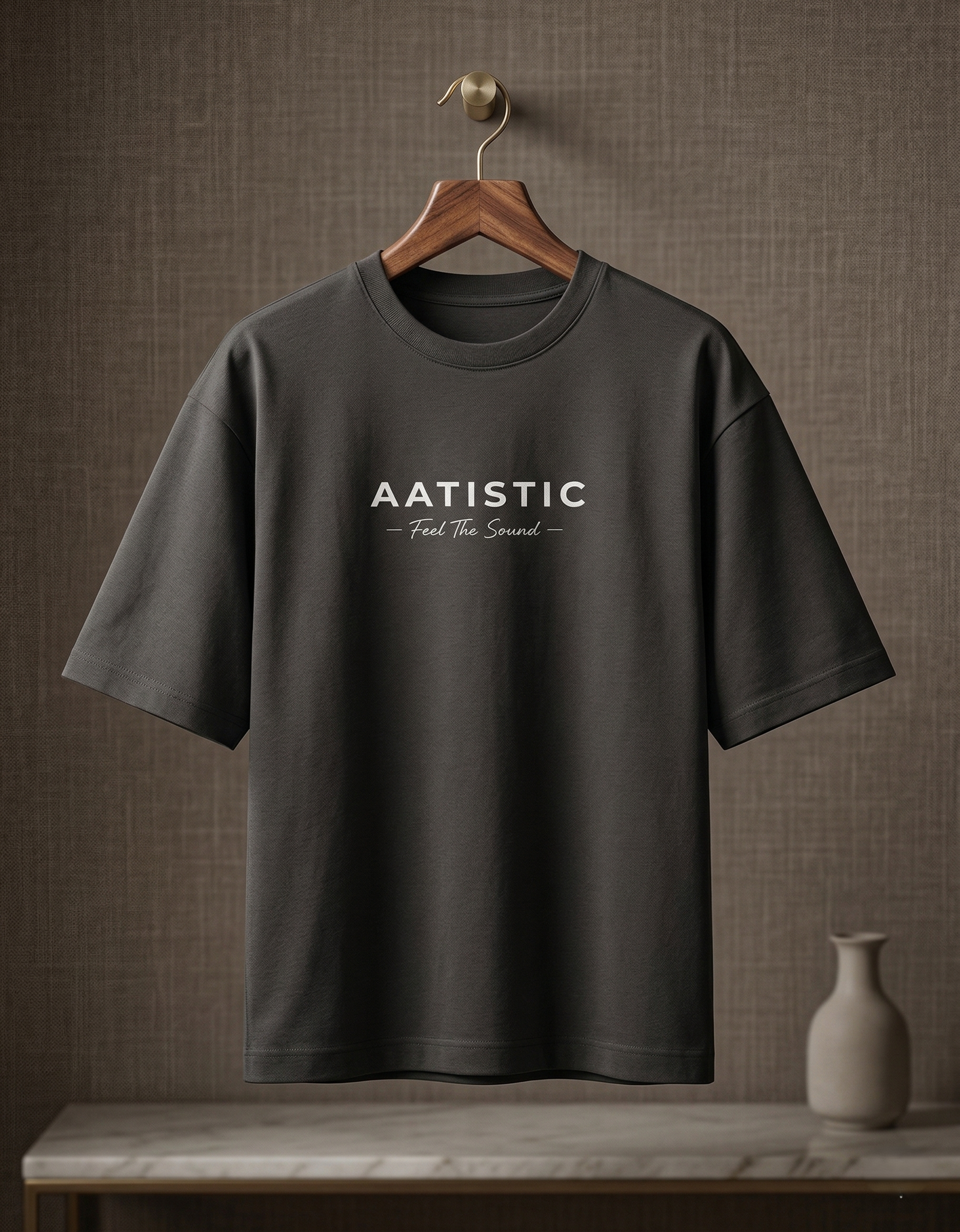 AATISTIC Signature Drop-Shoulder Tee